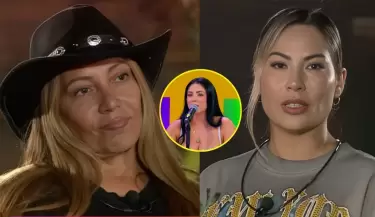 Pamela L�pez tuvo careo con Pati Lorena en 'La Granja VIP' y le recordaron a  Pamela Franco.