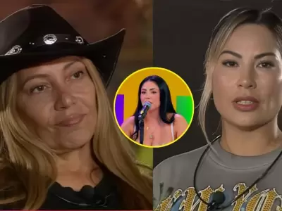 Pamela L�pez tuvo careo con Pati Lorena en 'La Granja VIP' y le recordaron a  Pamela Franco.