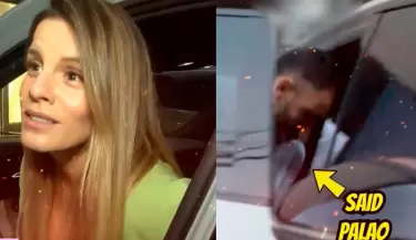 Alejandra Baigorria y Said Palao fueron captados juntos en medio de pol�mica.