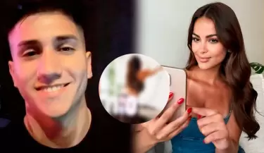 Sebasti�n G�lvez habr�a oficializado a Laura Spoya con sugerente foto, pero ella lo niega