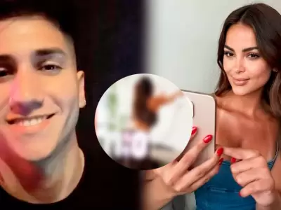 Sebasti�n G�lvez habr�a oficializado a Laura Spoya con sugerente foto, pero ella lo niega