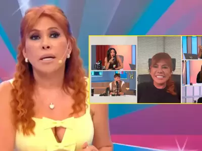 Magaly Medina saca pecho tras llegar a Luzu TV por ampay de Mario Irivarren y Said Palao.