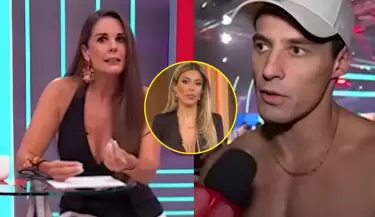 Rebeca Escribens y Facundo Gonz�lez se cruzan tras expulsi�n de Oriana Marzoli.