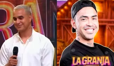 Jes�s Barcos y Diego Ch�varri se reencontraron en 'La Granja VIP'