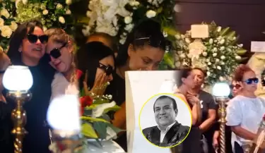 Far�ndula, familiares y fans despiden a Manolo Rojas en el Gran Teatro Nacional.