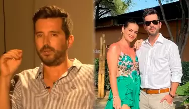 Jes�s Alzamora habla tras su infidelidad a Mar�a Paz Gonzales-Vigil en Colombia.