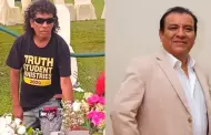 Cachay no pudo contener en llanto durante entierro de Manolo Rojas: "Era como mi hermano menor"