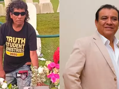 Jos� Luis Cachay se despidi� por �ltima vez de su amigo Manolo Rojas.