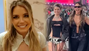 Flavia Laos sobre reencuentro con Luciana Fuster