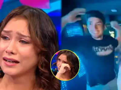 Joven de Iquitos rompe en llanto tras denunciar a Piero Arenas.