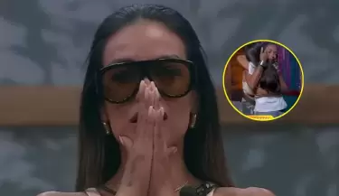 Shirley Arica rompe en llanto tras reencontrarse con su hija en 'La Granja VIP'.