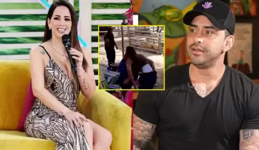 Melissa Klug enfrenta a Diego Ch�varri en fuerte discusi�n en reality.