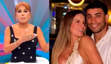 Magaly Medina opin� sobre el presente de Alejandra Baigorria y Said Palao.