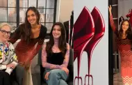 Natalie V�rtiz relata su emocionante encuentro con Meryl Streep y Anne Hathaway: "Simplemente m�gico"
