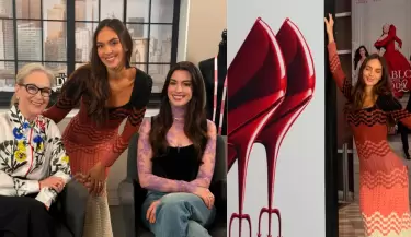 Natalie V�rtiz entrevist� a Meryl Streep y Anne Hathaway