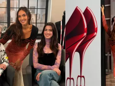 Natalie V�rtiz entrevist� a Meryl Streep y Anne Hathaway