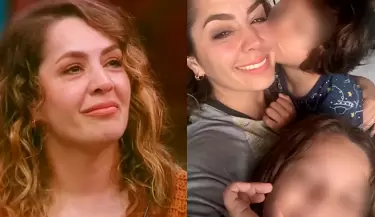 Yidd� Eslava sale de 'La Granja VIP' y se reencuentra con sus hijos