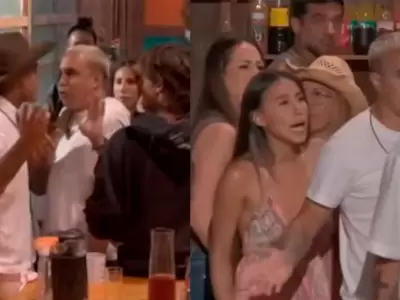 Jes�s Barco y Paul Michael estuvieron cara a cara.