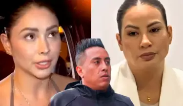 Pamela Franco habl� sobre Christian Cueva y Pamela L�pez.