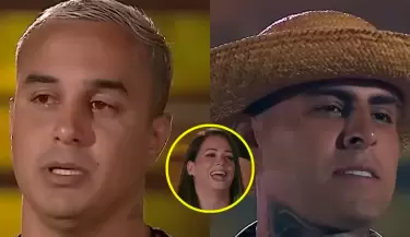 Paul Michael y Jes�s Barco cara a cara.