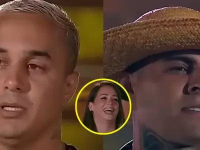 Paul Michael y Jes�s Barco cara a cara.