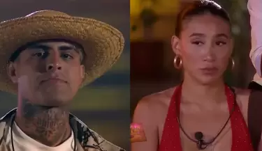 Paul Michael y Samahara Lobat�n se enfrentaron en 'La Granja VIP'.