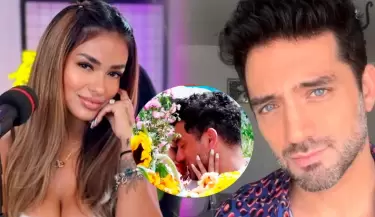 Shirley Arica y Pablo Heredia realizan una rom�ntica sesi�n de fotos