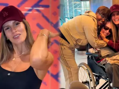 Alejandra Baigorria emociona con gesto hacia su abuelita y su nana.