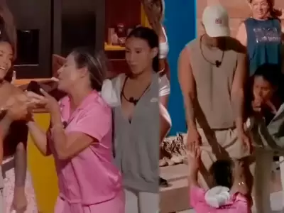 Shirley Arica, Pamela L�pez y Samahara Lobat�n protagonizaron fuerte bronca en "La Granja VIP".