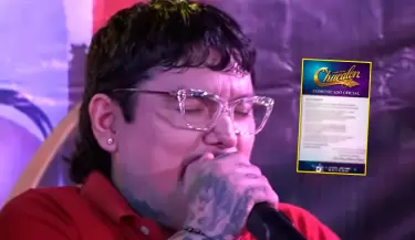 Chacal�n Jr. anuncia retiro temporal de los escenarios por salud.