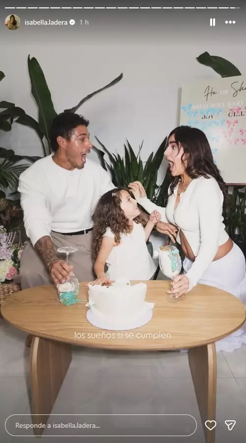 Hugo Garc�a e Isabella Ladera tendr�n un ni�o. (Instagram)