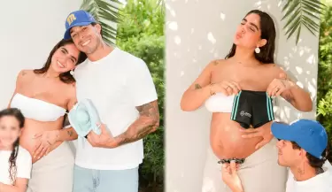 Hugo Garc�a e Isabella Ladera anuncian el sexo de su beb� y conmueven.