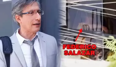 Federico Salazar es captado abrazando a una mujer tras separarse de Katia Condos