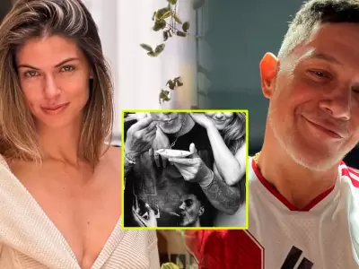 Stephanie Cayo celebra su cumplea�os junto a Alejandro Sanz