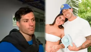 Patricio Parodi confiesa que acert� el sexo del beb� de Hugo Garc�a.