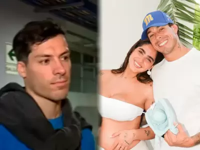 Patricio Parodi confiesa que acert� el sexo del beb� de Hugo Garc�a.