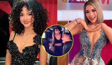 Cantantes de La Bella Luz vivieron momento inc�modo.