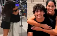 Hijo mayor de Gianella Neyra y Segundo Cernadas abandona el Per� y tiene emotiva despedida: �Qu� pas�?