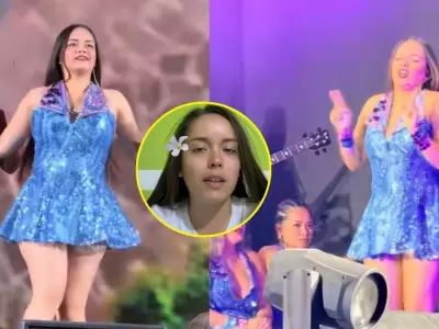 Kiara Lozano desata cr�ticas tras evitar su baile el�ctrico de la 'boa' en show.
