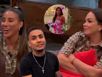 Melissa Klug apoya pedida de matrimonio de Youna a Samahara Lobat�n.