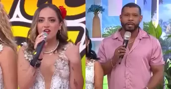 Melissa Klug apoya pedida de matrimonio de Youna a Samahara Lobat�n.