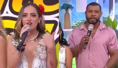 Mafer Portugal se roba el show en Am�rica Hoy y trolea a Edson D�vila.