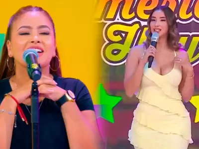 Delany L�pez destruye a Xiomy Kanashiro como conductora de TV