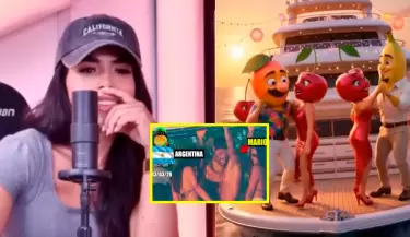 Onelia Molina reaccion� a la 'frutinovela' de Mario Irivarren.