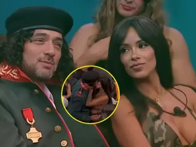 Shirley Arica y Pablo Heredia encienden 'La Granja VIP' con apasionado beso en reto de baile.