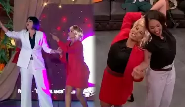 Pamela L�pez y Melissa Klug brillan en reto musical.