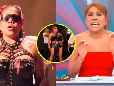 Marisol se defiende tras cr�ticas de Magaly Medina.
