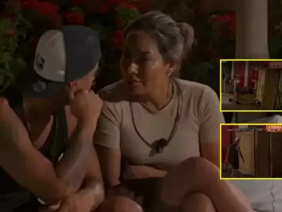 Pamela L�pez y Paul Michael generan pol�mica en La Granja VIP: ingresan al mismo ba�o y desatan rumores.