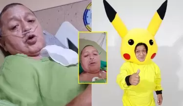 'Pompinchu' preocup� a seguidores al aparecer en una cama de hospital.