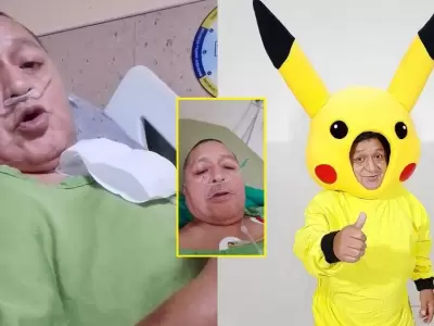 'Pompinchu' preocup� a seguidores al aparecer en una cama de hospital.